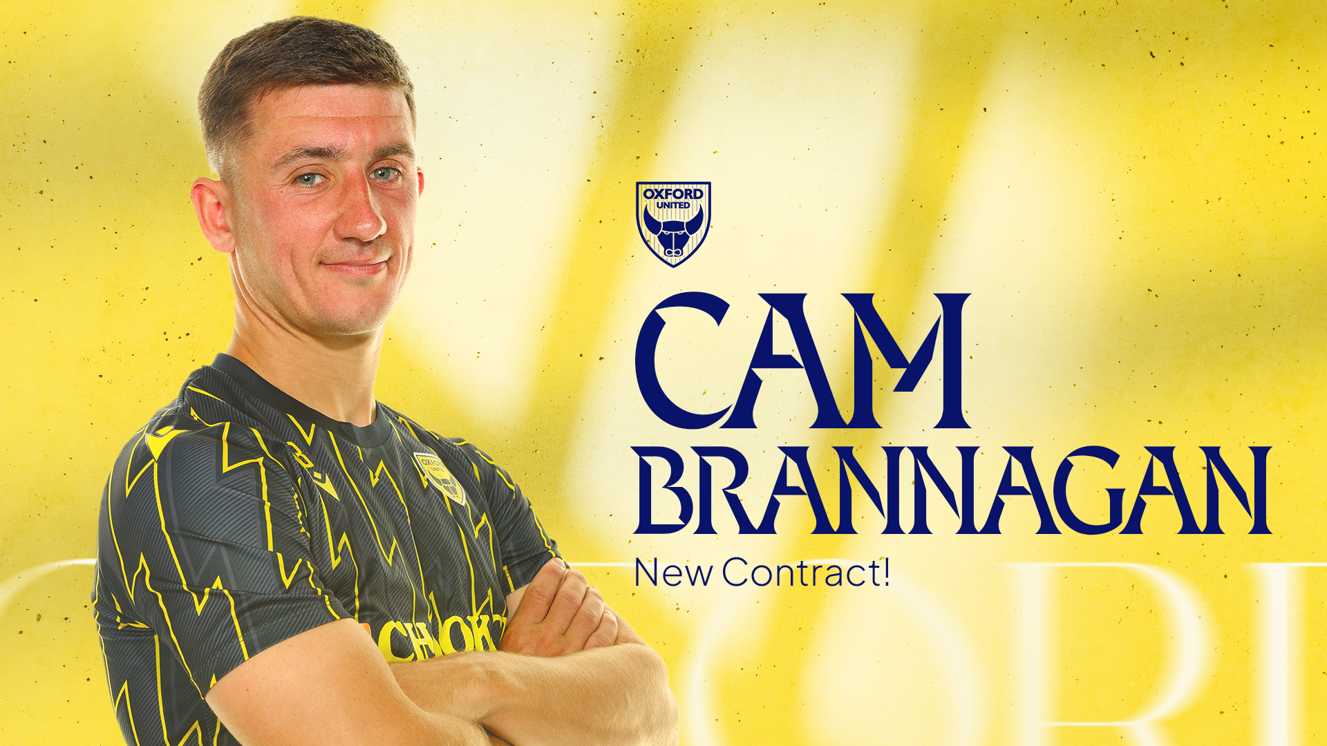 Cameron Brannagan Signs a new contract to extend his stay Oxford United Football Club